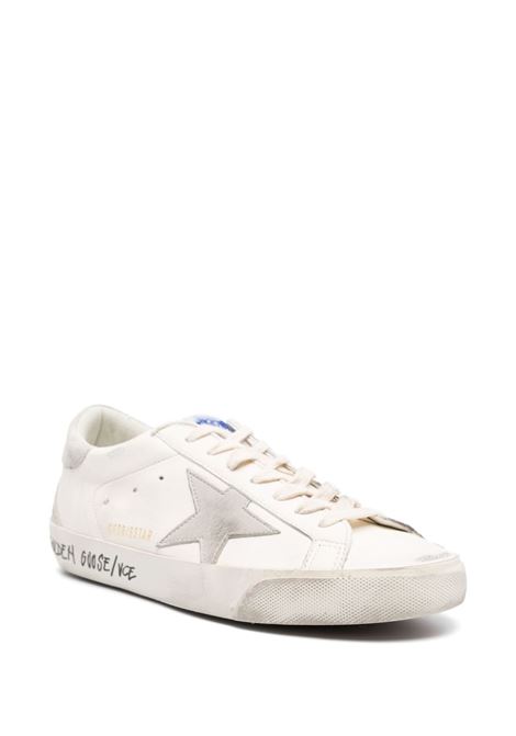 Sneakers Superstar in bianco e grigio - GOLDEN GOOSE uomo GOLDEN GOOSE | GMF00102F00535911166